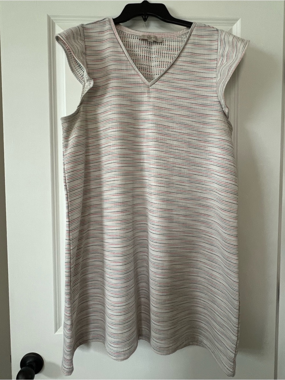 LOFT Space Dye Multi-Colored Dress